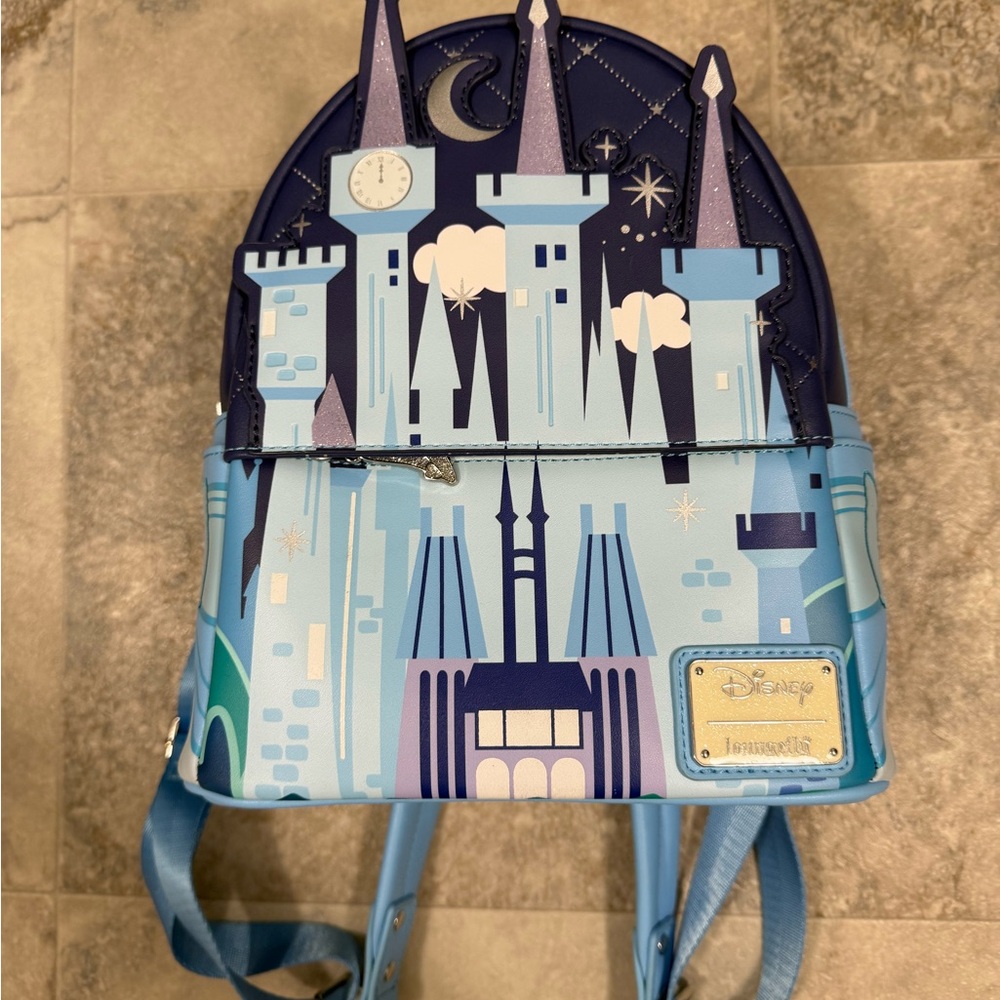 Glow in the dark Cinderella castle Loungefly